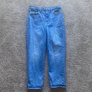 Madewell Classic Straight Jean
